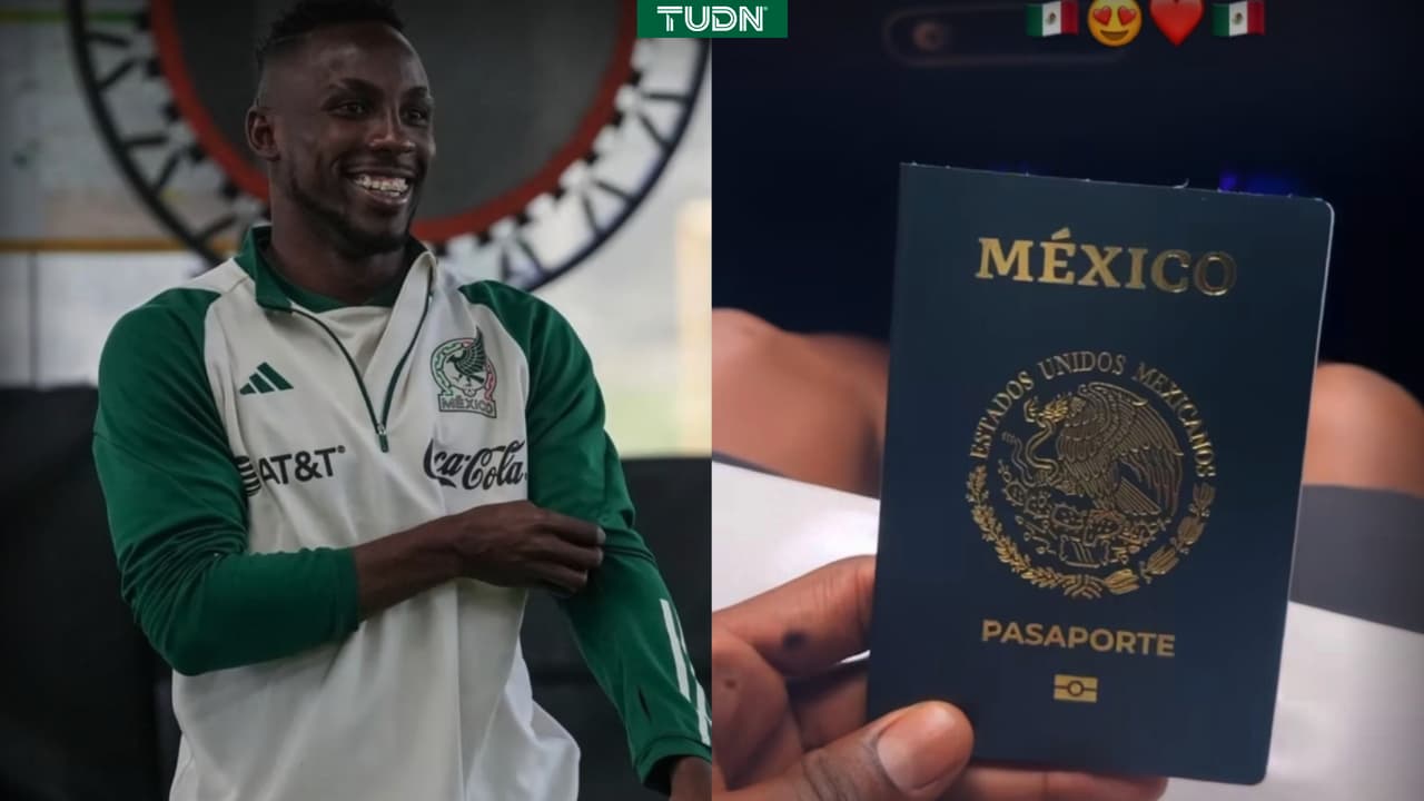 ¡Un paso más al Tri! Quiñones presume pasaporte mexicano