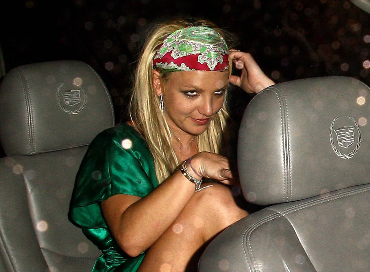 ¿Y esa carita? Se trata de Britney Spears en sus tiempos más alocados.