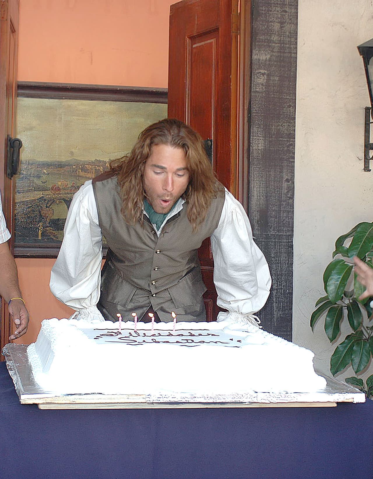 El también participó en el melodrama de "Pasión".