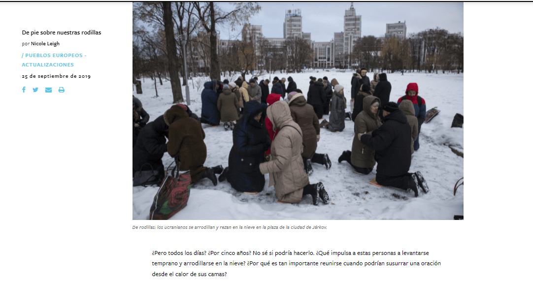 Captura de pantalla tomada el 22 de febrero de 2022 de IMB, una web bautista, que tiene en Google el registro más antiguo de la foto.