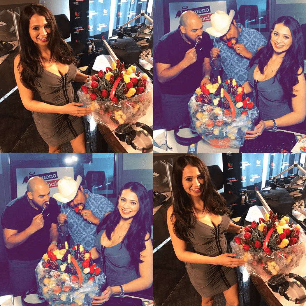 A pocos días de su llegada al show,
<b><a href="http://www.instagram.com/carlamedranoo">Carla</a></b> recibió este arreglo de frutas por parte de un admirador secreto. ¿Quién habrá sido?