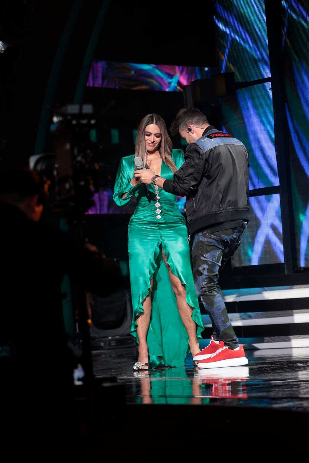 Galilea y Prince no tardaron en ejecutar sus primeros pasos.