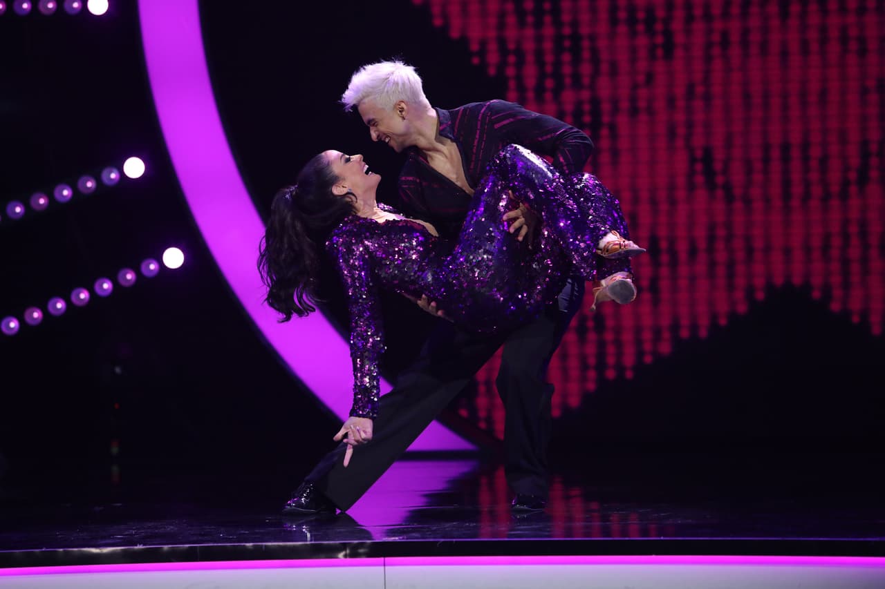 Con la canción 'Hot Stuff', Dayanara dejó atrás todos los dolores para poder seguir en el programa.