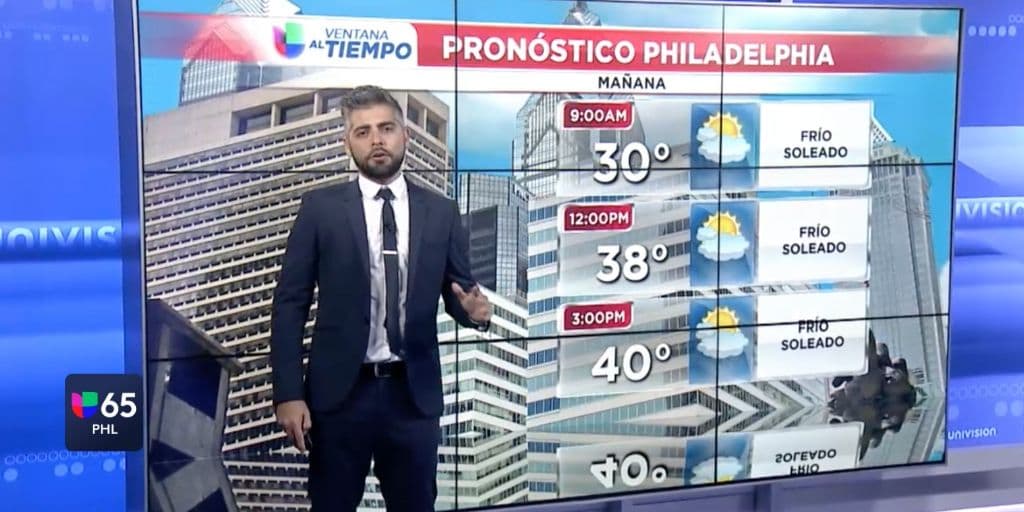 Mitad de semana con temperaturas gélidas en la región del Valle de Delaware 
