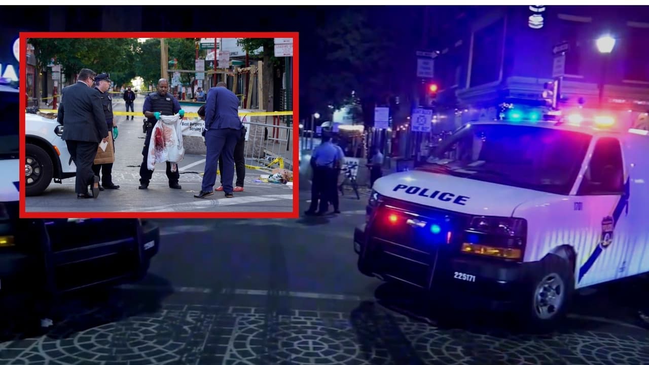 Caos en South Street: pistoleros disparan entre la multitud dejando tres muertos y 12 heridos 