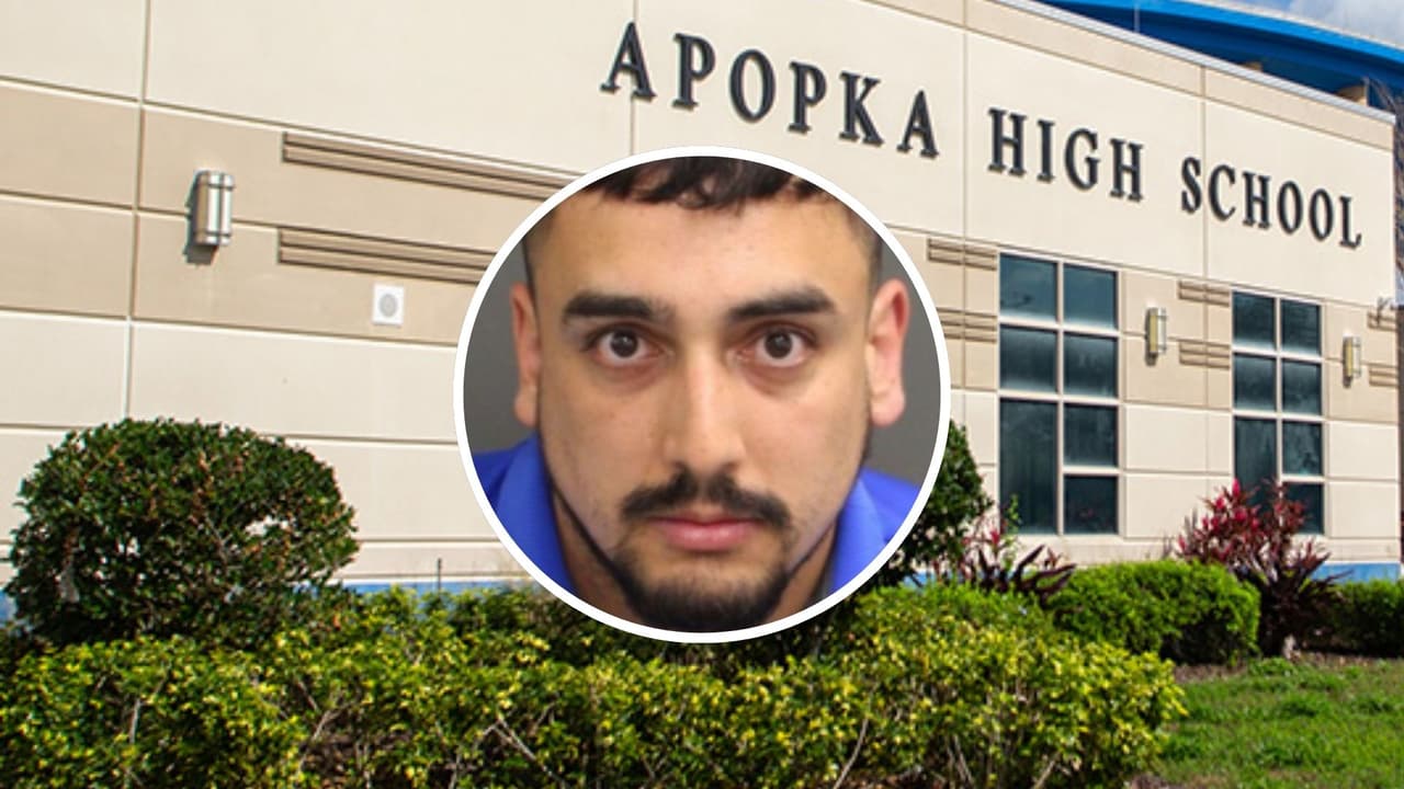 Arrestan a exmaestro por presunta relación lasciva con estudiante de 17 años en Apopka High