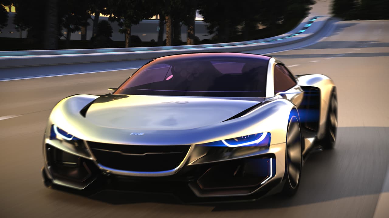 Saab volvería recargada con un superdeportivo eléctrico en forma de concept, el AiroX