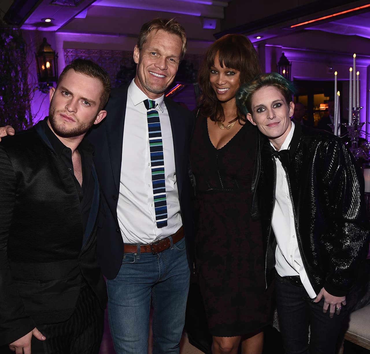 Erik y Tyra se conocieron cuando trabajaron juntos en la versión noruega del reality show 'Next Top Model'.