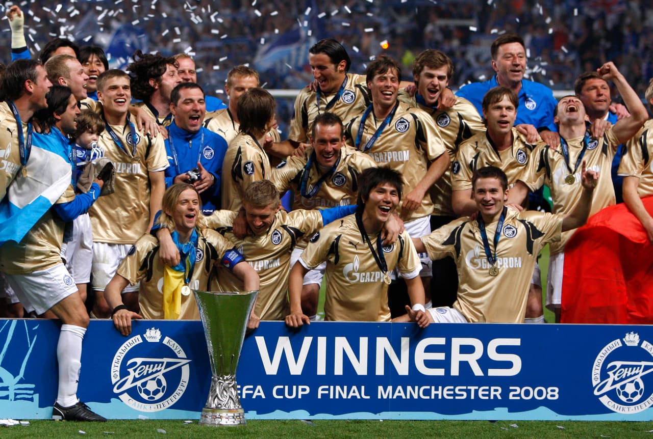 El Zenit también es parte del club de equipos que solo han levantado la copa en una ocasión, pero el equipo ruso lo logró en la temporada 2007-2008.
