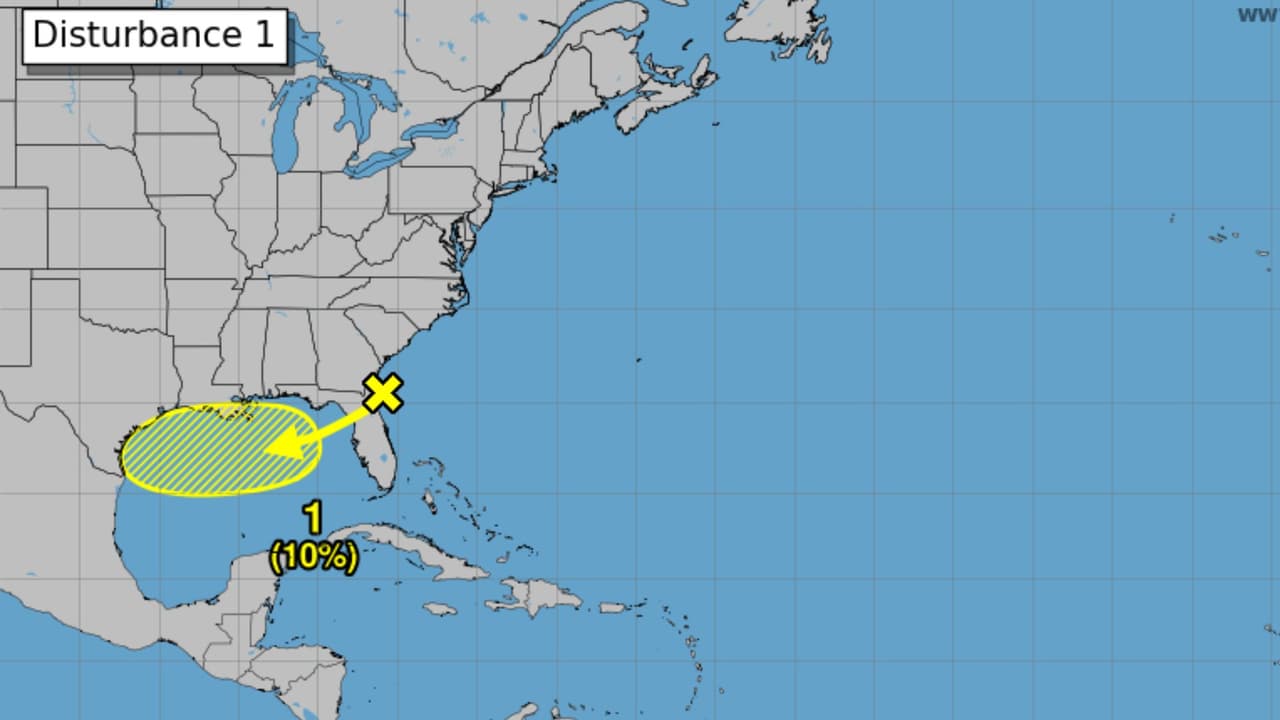 Para la ciudad de Houston, se espera que la
<b> lluvia asociada a este sistema se perciba entre viernes y sábado</b>.