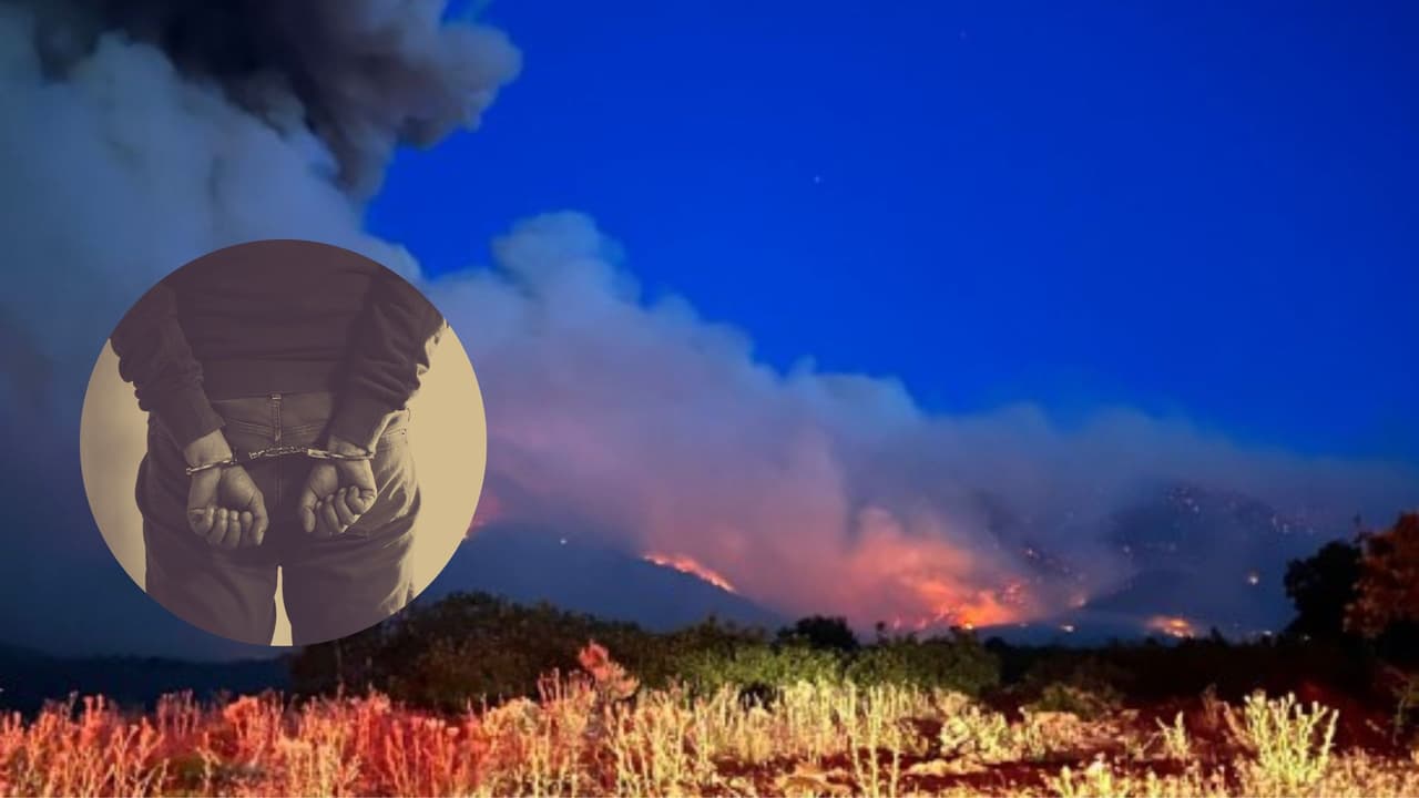 Reconocen que su fogata pudo haber causado el incendio en Halfway Hill y son arrestados