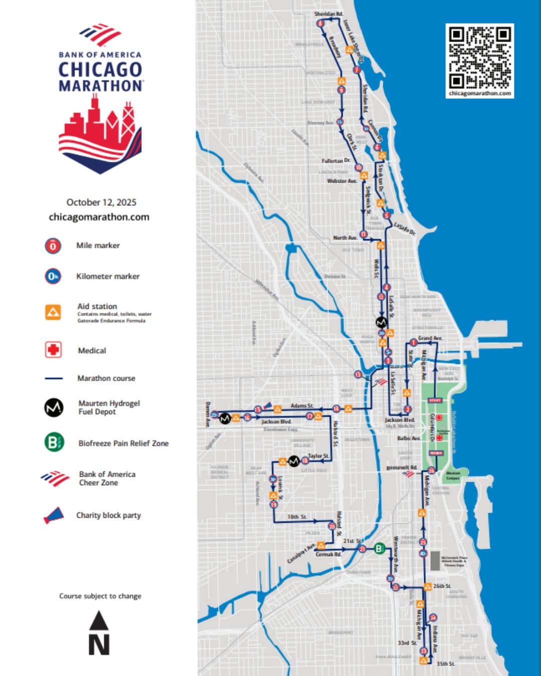 Las restricciones de estacionamiento comenzarán desde la 1:00 a.m. del domingo 12 de octubre.