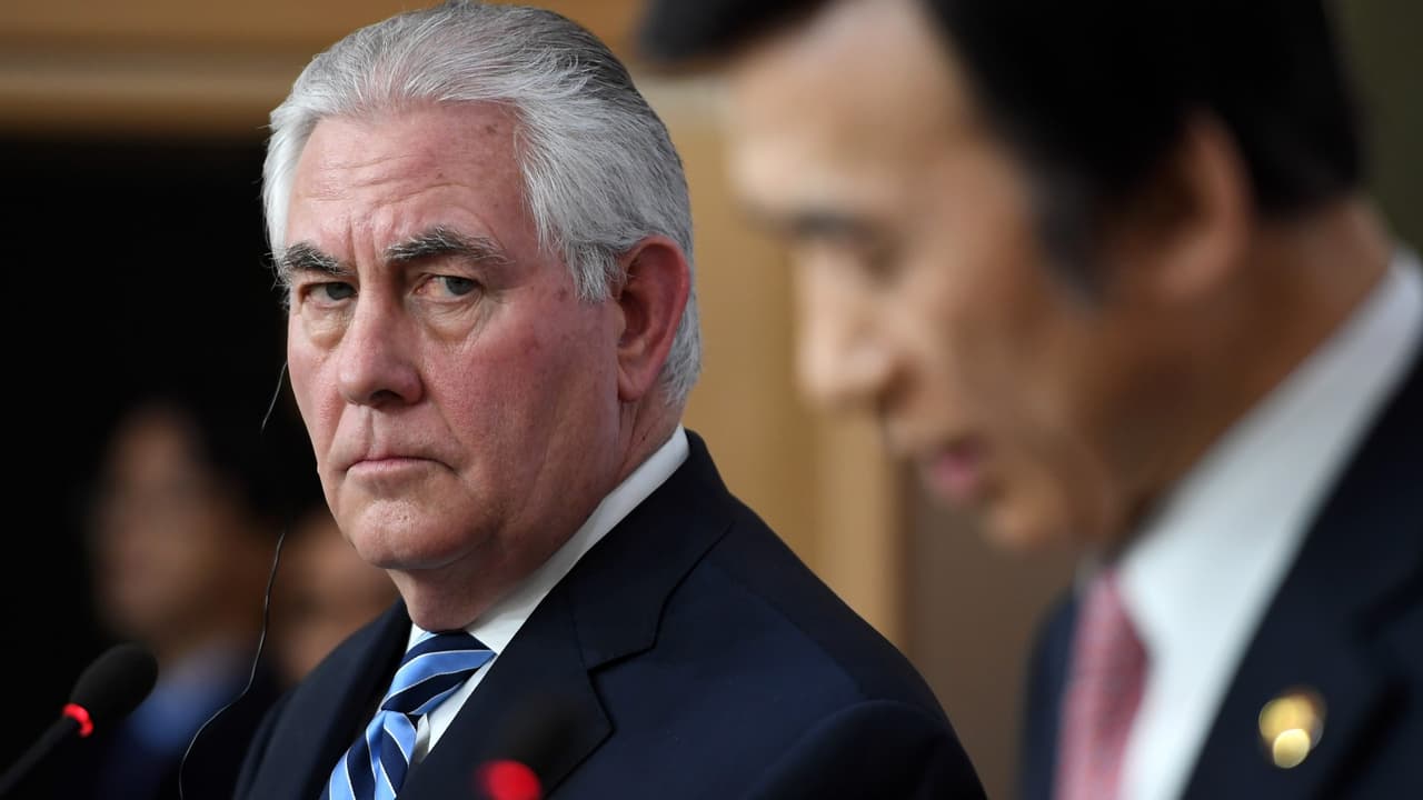 Rex Tillerson: atacar a Corea del Norte es "una opción que está sobre la mesa"