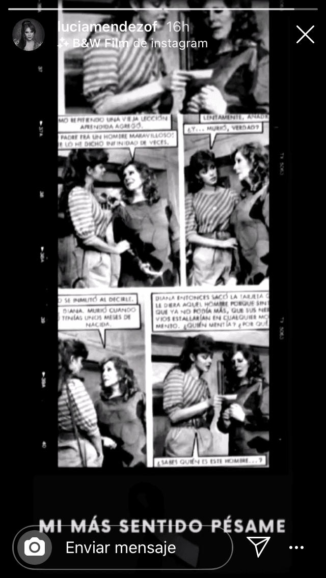 "
<b>Hubo muy buena vibra y química</b>. Nos llevamos muy bien trabajando. Descansa en paz doña Socorro".
<br>