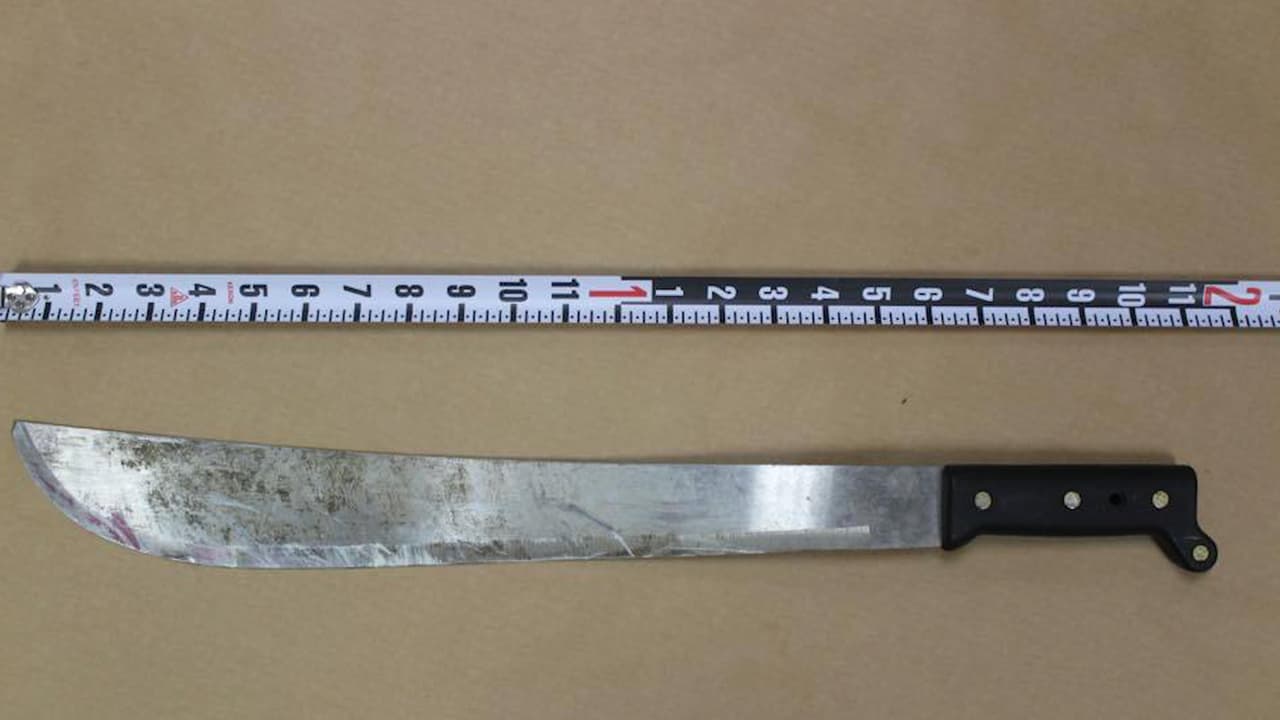 Familia de Richmond escapa de hombre armado con machete que amenazaba con matarlos