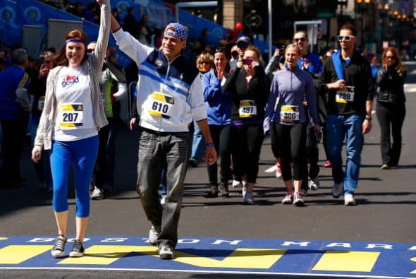 Se ha extremado la seguridad después de que el martes una persona con problemas mentales abandonara una mochila en la línea de meta.