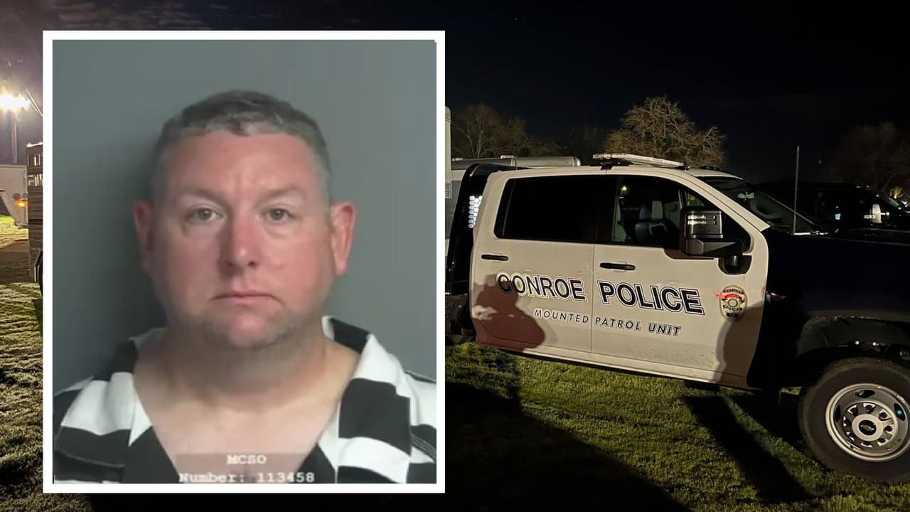 "Estamos avergonzados": Despiden a un oficial de Conroe tras ser acusado de robar dinero en efectivo