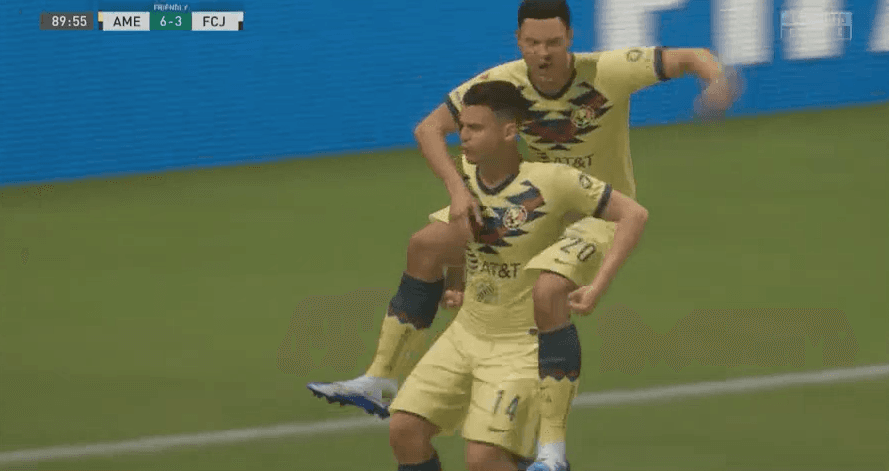 En un partidazo, el América de Nicolás Benedetti despedazó a Juárez de Diego Roldán 6-3 en el torneo virtual de la eLiga MX.