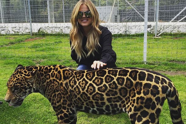 "¡Hago ejercicio 5 días a la semana!" fueron las palabras que escribió en una de las imágenes que posteó en redes sociales.