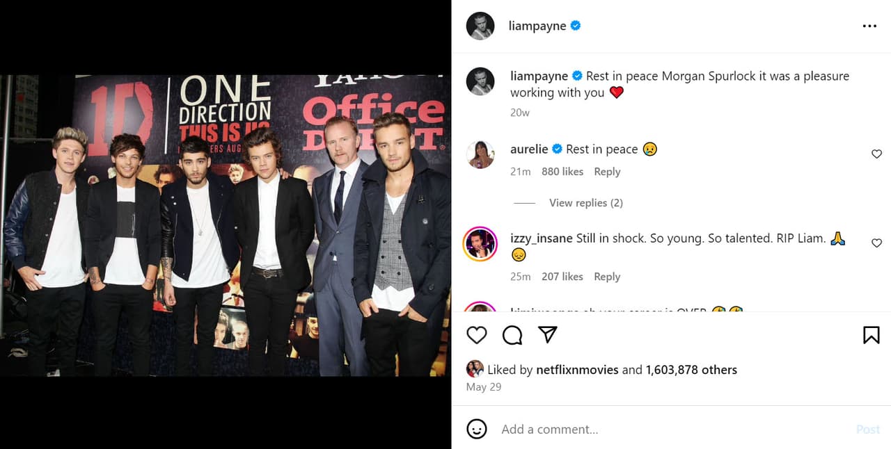 Liam Payne se despidió de un ser querido meses antes de perder la vida.
