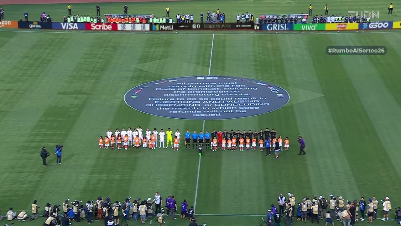¡Piel chinita en USA! Retumba el Himno Nacional Mexicano y el estadio canta a una sola voz
