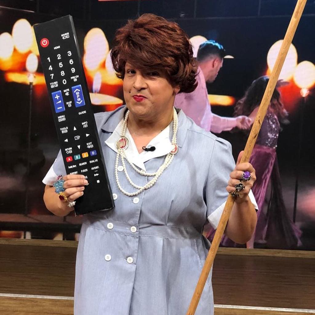 Igual que sus compañeros del show, Raúl también gozó el regreso de doña Meche, quien de vez en cuando los visita con sus ocurrencias e irreverente personalidad.