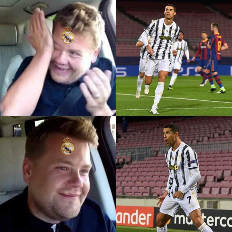Juventus y los memes apalearon al Barcelona | Llegaron las mejores reacciones de redes sociales con Cristiano Ronaldo y Messi como protagonistas.