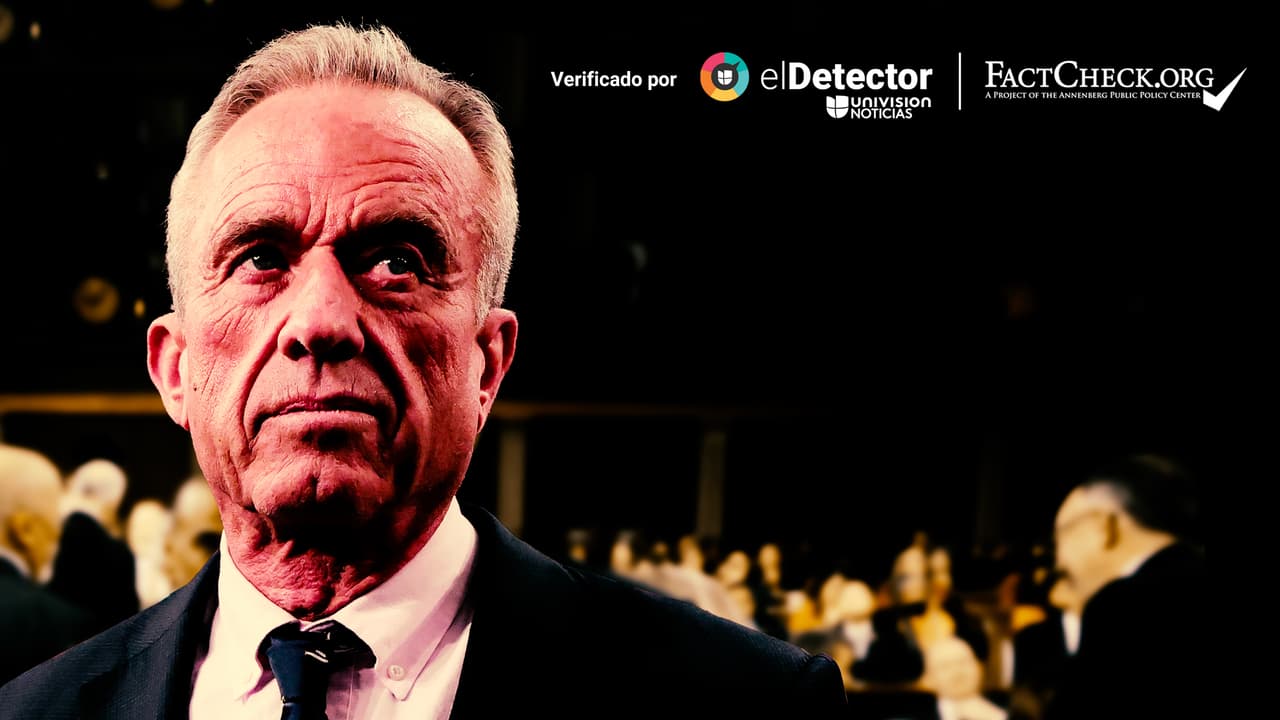 RFK Jr. desinforma sobre la vitamina A y terapias no respaldadas para el sarampión