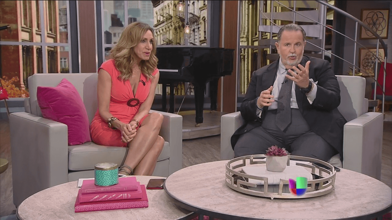 El Gordo se mostró muy sorprendido por la buena apariencia de José Luis Rodríguez.