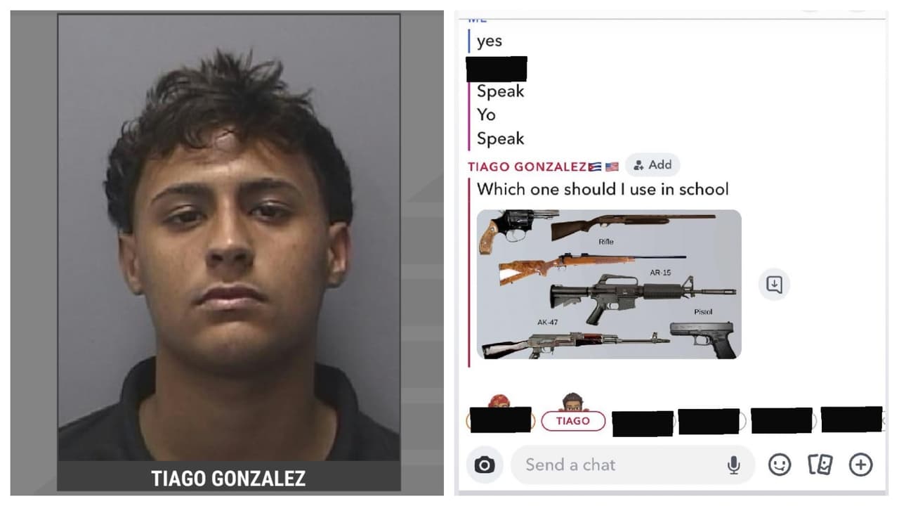 '¿Qué arma debería usar?': otro menor arrestado por amenaza de tiroteo en Snapchat 