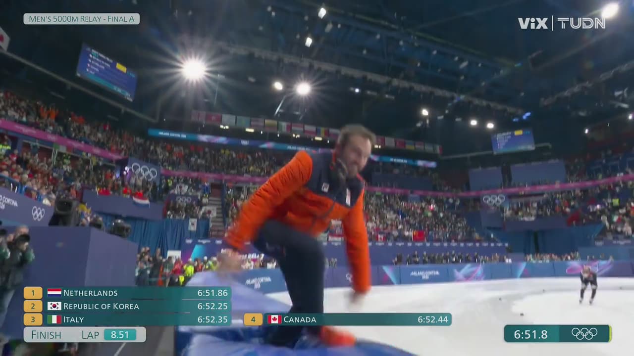 Países Bajos suma otro oro en el patinaje de velocidad de pista corta