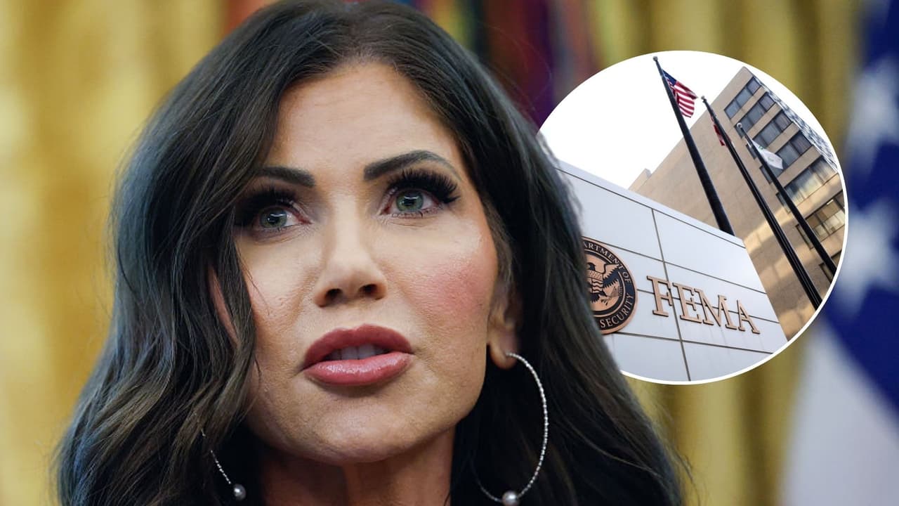 Retrasos y privilegios: acusan a Kristi Noem de favoritismo en manejo de fondos de FEMA