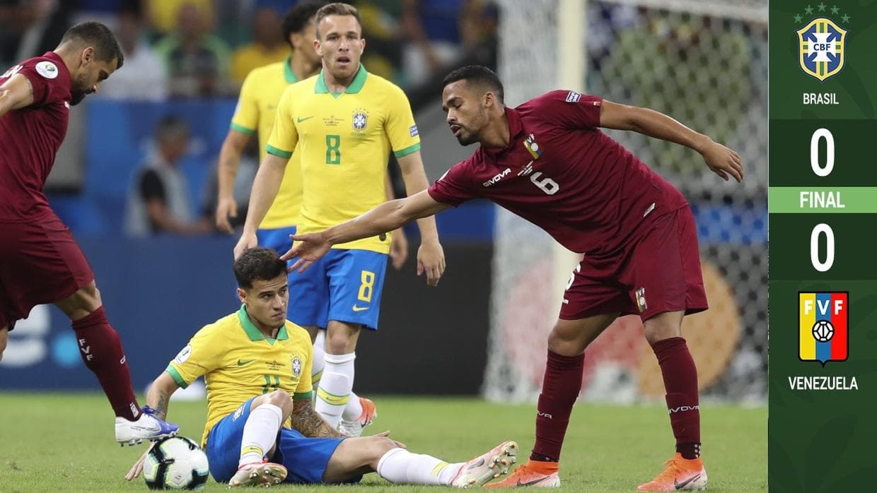 VAR con V de Venezuela: dos goles anulados y Brasil empata ante la 'Vinotinto'