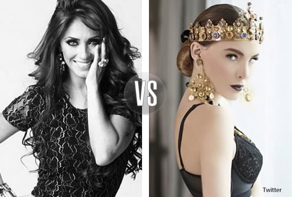 ¡Duelo de princesas! Dicen que Belinda está celosa del éxito de Anahí y que no la soporta.