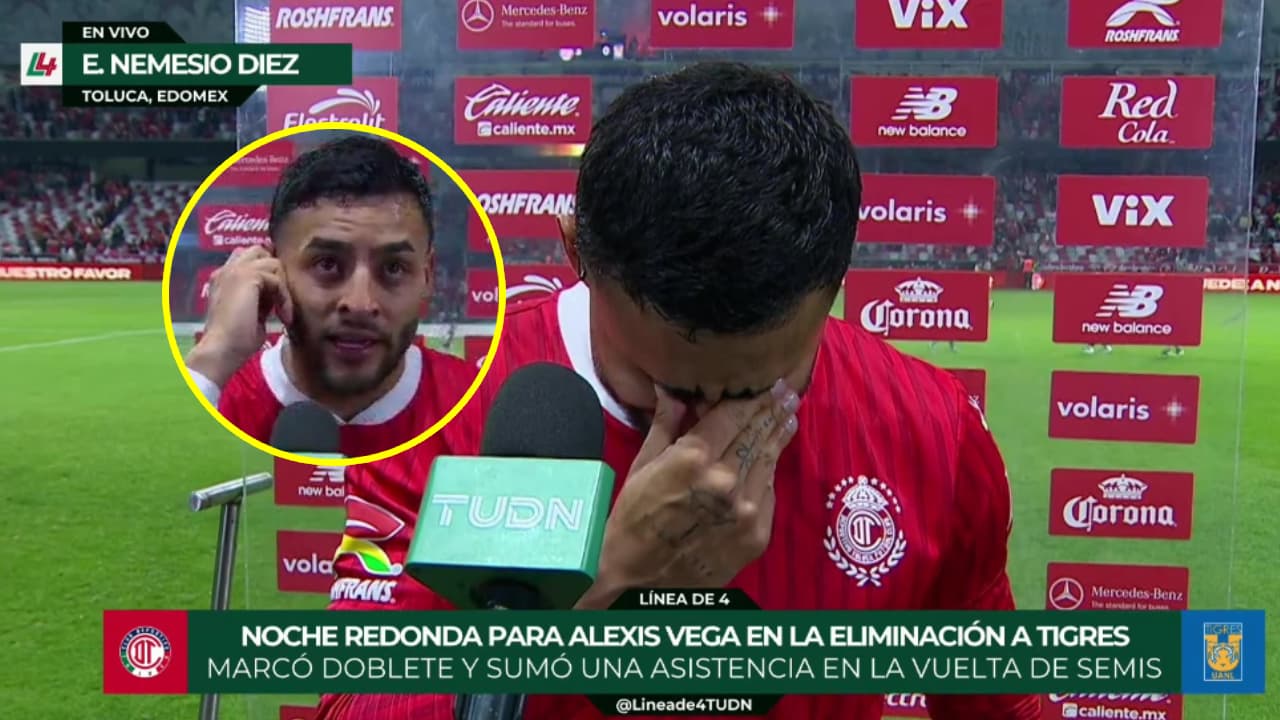 La llamada que hizo que Alexis Vega rompiera en llanto por TV EN VIVO