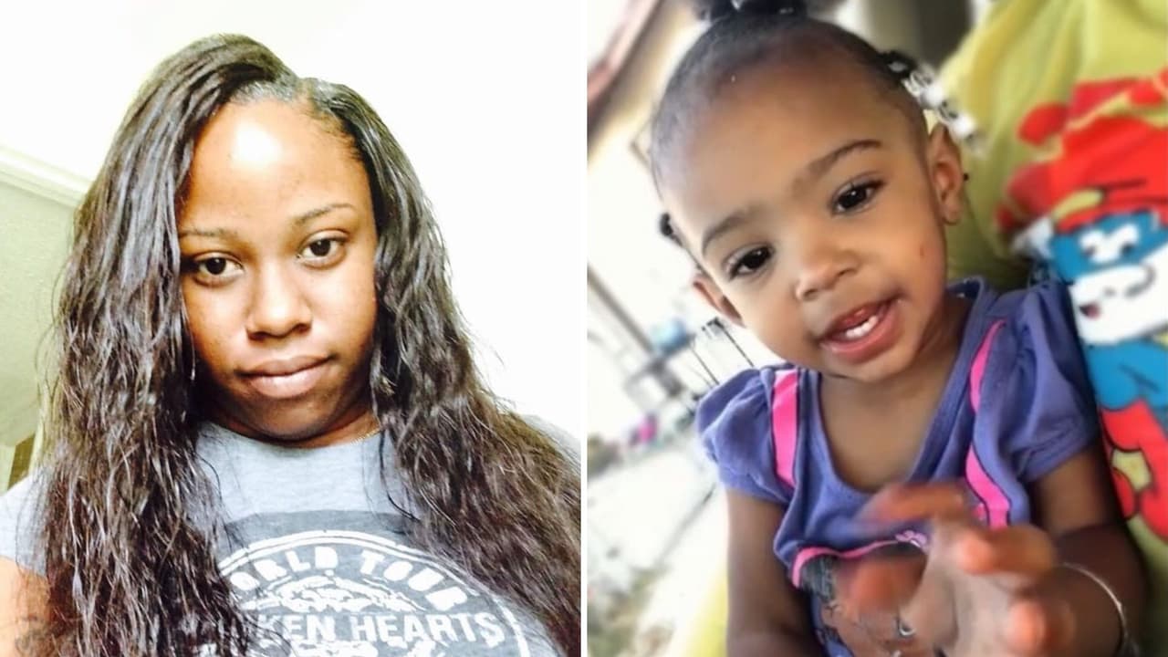 Queenie Roux, de 28 años, y su hija Queen, de 3 años, murieron en un accidente de tránsito en el condado de Clayton.