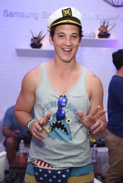 Y no se quedó atras Miles Teller. ¡Súper enfiestado! Mira aquí los videos más chismosos.