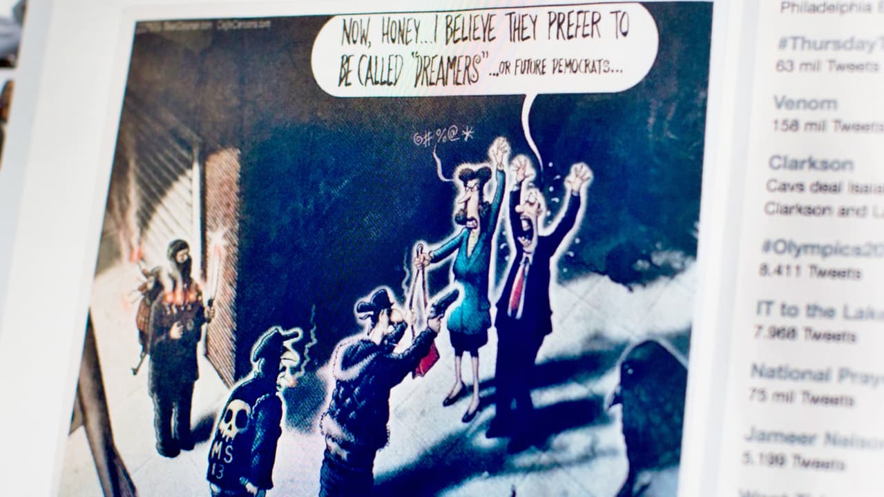 Captura de pantalla de Twitter.