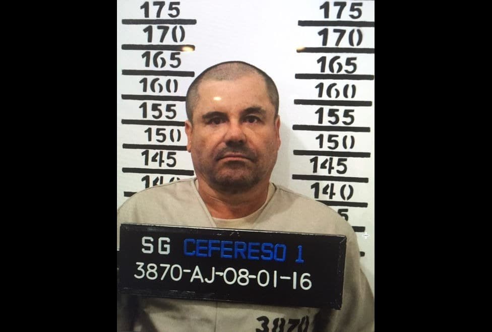Las fotos de "El Chapo" en la cárcel