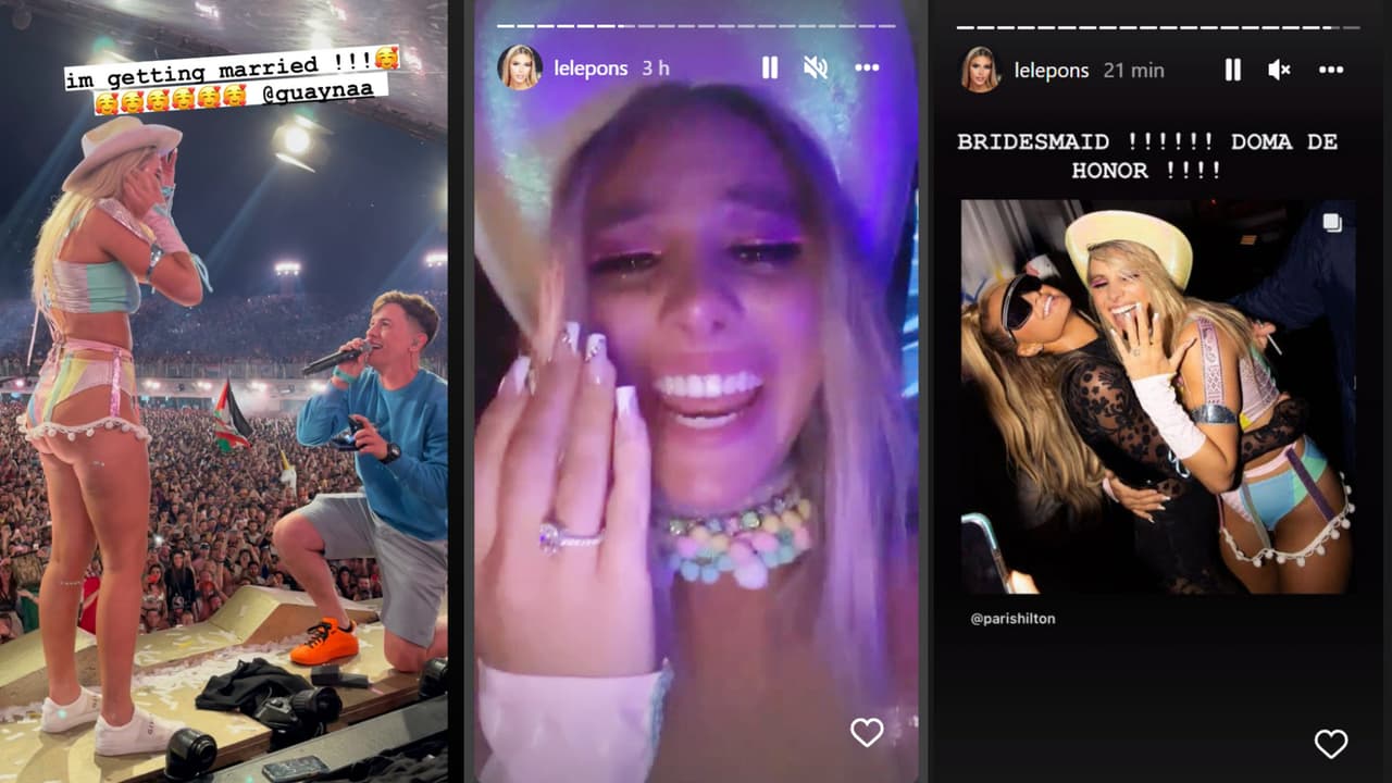 Lele Pons ya presentó a Paris Hilton como su dama de honor para cuando llegue al altar con Guaynaa.
