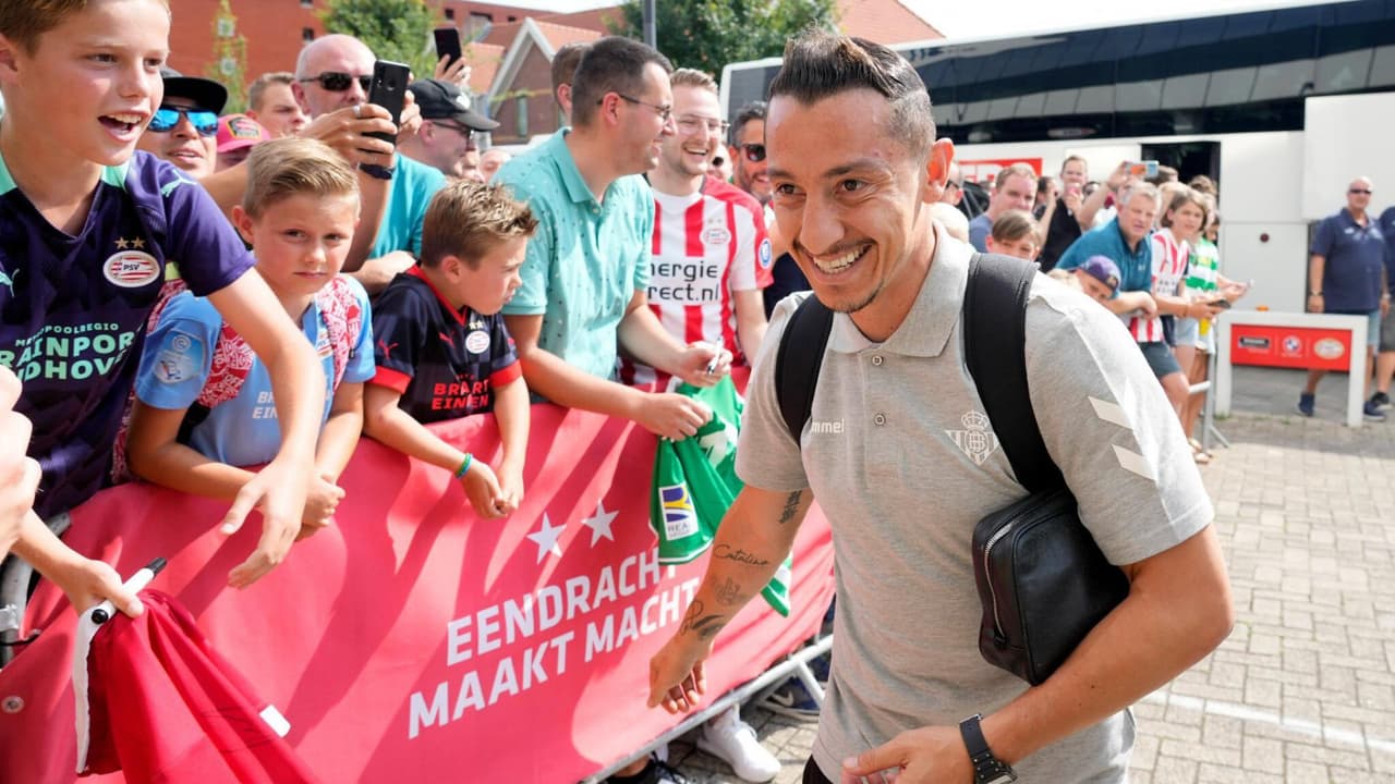 Dan por hecho que Guardado no jugará la Jornada 1 con Betis