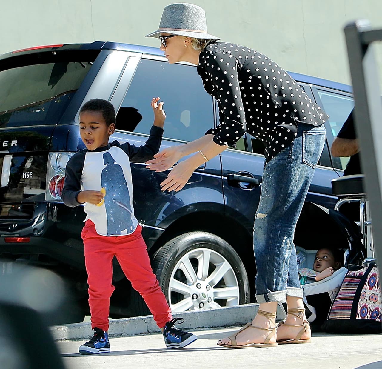 Jackson es un niño feliz y muy juguetón.