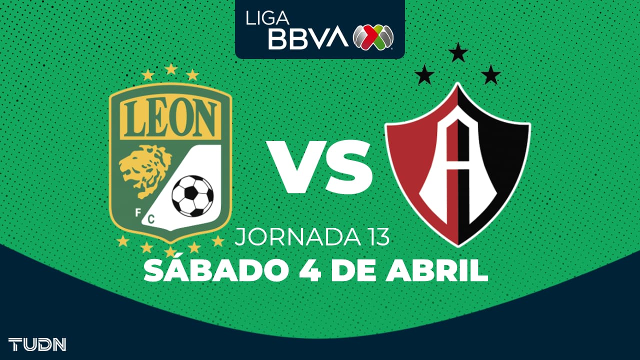 León vs. Atlas: horario y dónde ver el partido de la Jornada 13 del Clausura 2026
