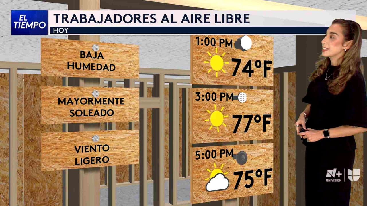 Pronóstico del tiempo hoy en Chicago: Día mayormente soleado con viento ligero; el termómetro alcanzará 77 °F