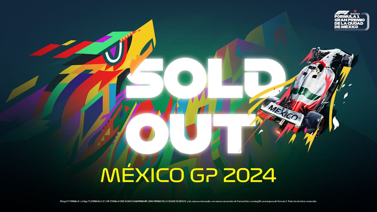 Boletos para el GP de México 2024 se agotan en minutos