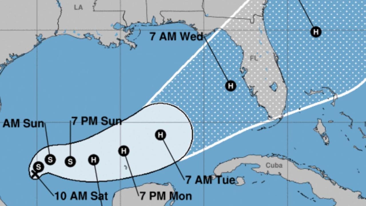 Se forma Depresión Tropical en el Golfo: Milton podría impactar Florida como huracán categoría 2