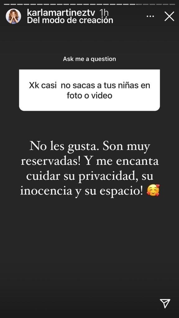 A través de las redes sociales le encanta compartir muchas cosas, pero Karla mantiene en margen su vida personal.
