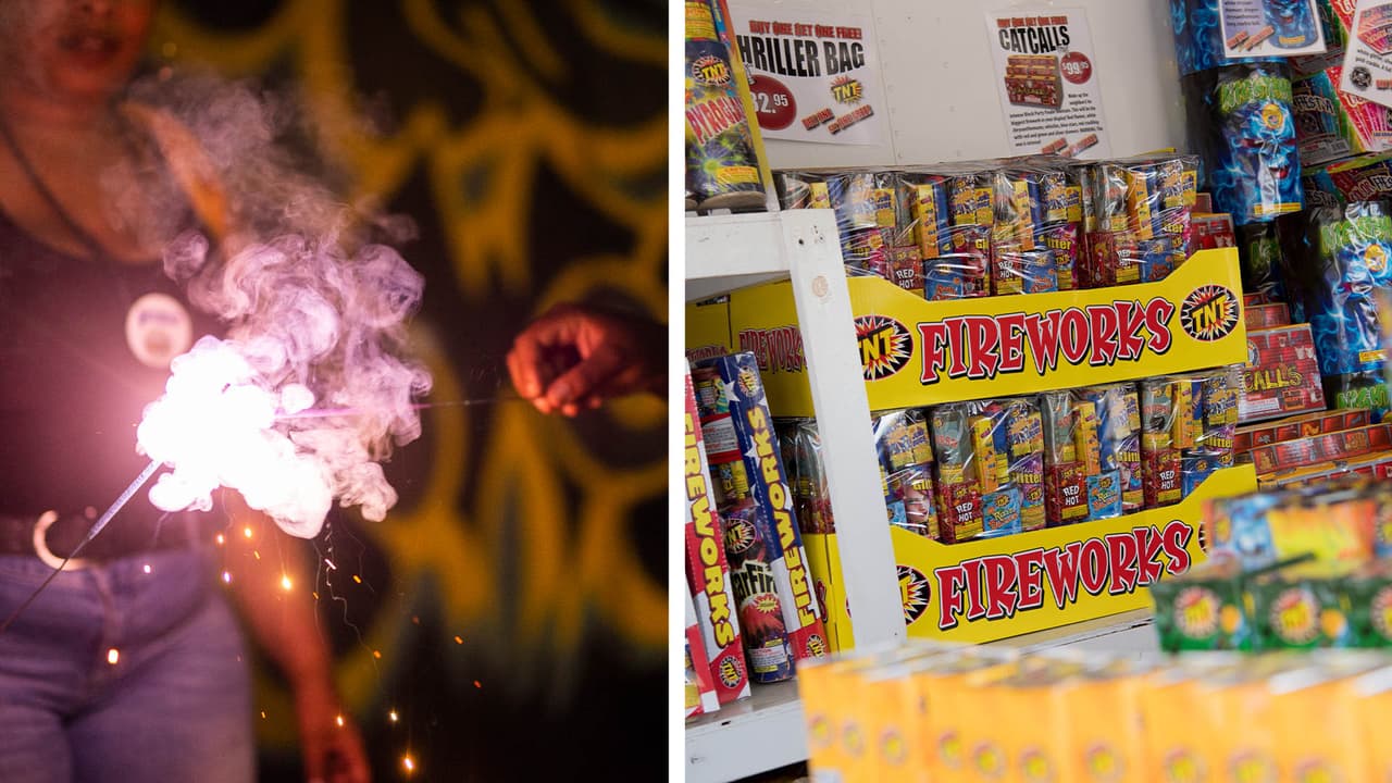 ¿Es legal detonar fuegos artificiales en la Bahía de Tampa?