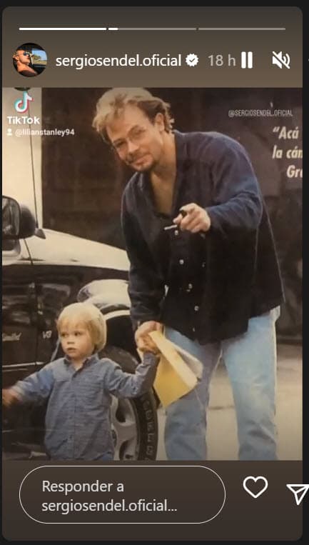 Y todo parece indicar que su hijo heredó su porte.
<br>