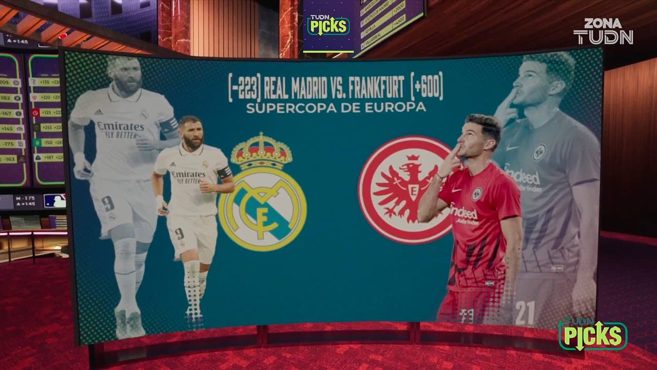 Apuestas para la Supercopa de Europa entre Real Madrid y Frankfurt
